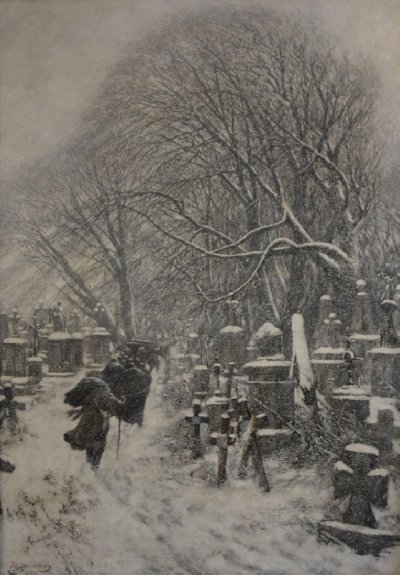 Elegy (Blizzard in a Cemetery)